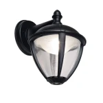 UNITE Czarny mat LED 9W Dół IP44 3000K Kinkiet zewnętrzny Lutec 5260201012