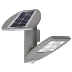 ZETA LED 2W Bateria solarna, Czujnik ruchu PIR IP44 4000K Kinkiet zewnętrzny Lutec 6901101000