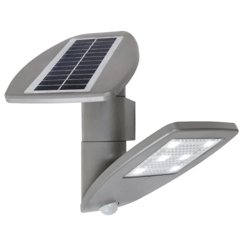 Kinkiet zewnętrzny zasilany baterią solarną z czujnikiem ruchu PIR ZETA LED 2W IP44 4000K Lutec 6901101000  4250294307736 noxbox lampynox www.lampynox.pl 1.jpg