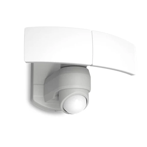 Naświetlacz podwójny z czujnikiem ruchu PIR ARC Biała satyna LED 19W IP54 5000K 7632201053  6939412042800 noxbox lampynox www.lampynox.pl 1.jpg