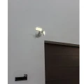 Naświetlacz podwójny z czujnikiem ruchu PIR ARC Biała satyna LED 19W IP54 5000K 7632201053  6939412042800 noxbox lampynox www.lampynox.pl 4.jpg