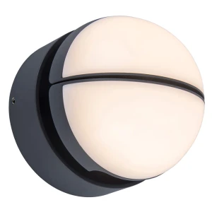 EKLIPS Antracyt LED 13W IP54 3000K Kinkiet podwójny zewnętrzny regulowany Lutec 5199001118