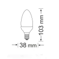 Świetlówka energooszczędna Świeca mini FST2 C37 7W E14 Polux 204769  5903137204769 lampynox noxbox www.lampynox.pl 8.jpg