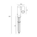 Lampa wbijana spot LED 4,5W Wys. 14,5cm TATUM LUCIDE 278940529 5411212271662 lampynox noxbox www.lampynox.pl 8.jpg
