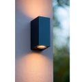 Kinkiet zewnętrzny 2x5W ZORA-LED Czarny LUCIDE 228601030  5411212221025 lampynox noxbox www.lampynox.pl 3.jpg