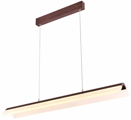 Lampa wisząca CURACOA Brąz LED 33W 4000K APETI A0011-320 | 5906714871637 noxbox lampynox www.lampynox.pl