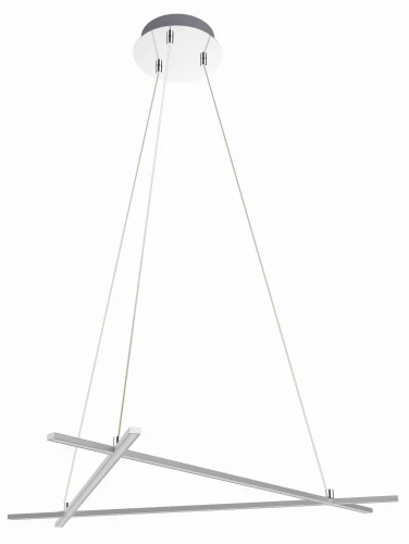 Lampa wisząca ANDROS Srebrna LED 30W 4000K APETI A0020-330 | 5906714871798 noxbox lampynox www.lampynox.pl