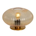 Lampka stołowa VIRGIL Bursztynowa śr.30cm. E27 Lucide 745120162  5411212740922 lampynox noxbox www.lampynox.pl 2.jpg