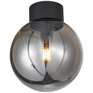 ASTRO Czarna przydymiona śr. 25cm. E27 Lampa sufitowa Brilliant 85290/93