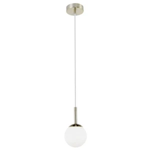 GITSE Mosiądz/biały E27 Lampa wisząca Brilliant 93669/18 