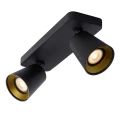 Spot TURNON Czarny LED DIM CRI95 ściemnialny 2x5W GU10 2200-3000K Lucide 099281030  5411212092519 lampynox noxbox www.lampynox.pl 3.jpg