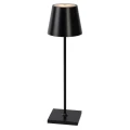 Lampka stołowa ściemnialna zewnętrzna JUSTIN Czarna LED DIM 2,2W 3000K IP54 Lucide 278880330  5411212271754 lampynox noxbox 2.jpg