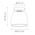 Lampa sufitowa łazienkowa TYLER Czarna G9 IP44 Lucide 301640130  5411212302625 lampynox noxbox www.lampynox.pl 4.jpg
