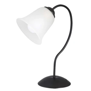 Fabiola czarna matowa lampka stołowa Rabalux 7257