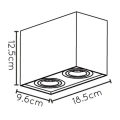 Downlight regulowany TUBE Czarny 2xGU10 Lucide 229530230  5411212221292 lampynox noxbox www.lampynox.pl 8.jpg