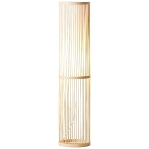 NORI Naturalna/Biała E27 z włącznikiem nożnym Lampa stojąca podłogowa Brilliant 92771/09