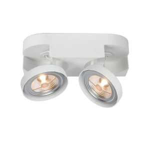 VERSUM AR111 Biały ściemnialny 2x10W 2700K Spotlight Lucide 22960/20/31