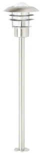 TERRENCE Stalowa wys. 0,9m. E27 Lampa zewnętrzna stojąca Brilliant 45785/82