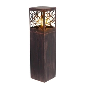WHITNEY Rdzawa E27 Lampa zewnętrzna stojąca Brilliant 46394/55