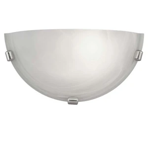 MAURITIUS Biały E27 Kinkiet ścienny Brilliant 90105/05