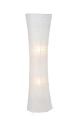 Lampa stojąca BECCA Biała E27 z włącznikiem nożnym Brilliant 92961/05 | 4004353183331 noxbox lampynox www.lampynox.pl