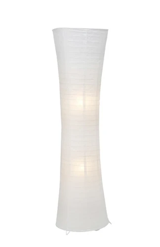 Lampa stojąca BECCA Biała E27 z włącznikiem nożnym Brilliant 92961/05 | 4004353183331 noxbox lampynox www.lampynox.pl