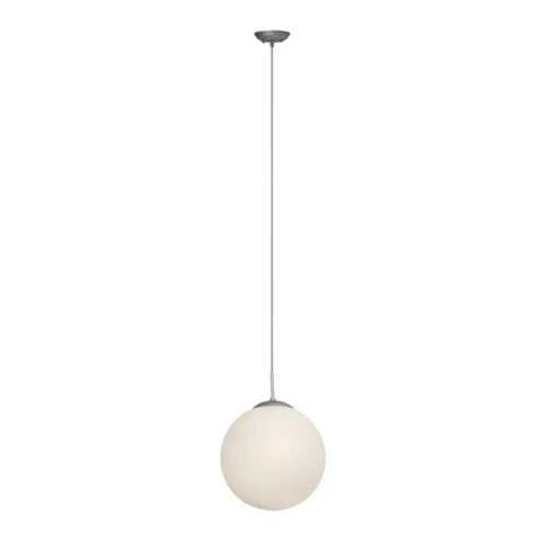 Lampa wisząca FANTASIA Srebrna/Biała E27 30cm. z regulacją Brilliant 93277/05 | 4004353117886 noxbox lampynox www.lampynox.pl
