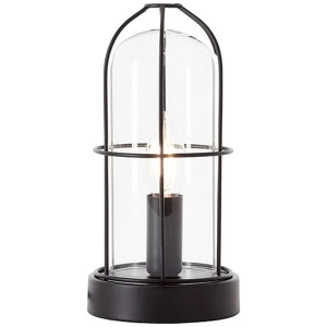 STORM Czarna E14 z włącznikiem na kablu Lampa stołowa Brilliant 93686/06