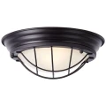 Plafon TYPHOON Czarny E27 śr. 29 cm Brilliant 94491/06 | 4004353265884 noxbox lampynox www.lampynox.pl