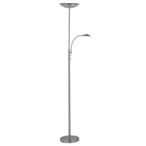 ROSANNA Chrom LED ściemnialna z włącznikiem Lampa podłogowa Brilliant G93011/13