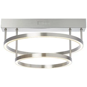 TUNAR Nikiel LED 30W 3000K ściemnialna Lampa sufitowa Brilliant G93448/68