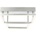 Lampa sufitowa TUNAR Nikiel LED 30W 3000K ściemnialna Brilliant G93449/68 | 4004353316937 noxbox lampynox www.lampynox.pl