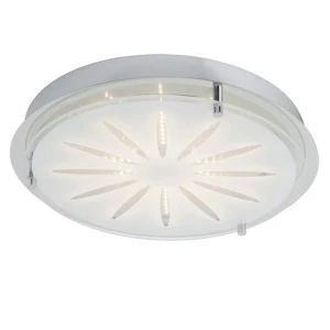 CATHLEEN Chrom LED 15W śr. 33 cm 3000K Plafon Brilliant G94163/15