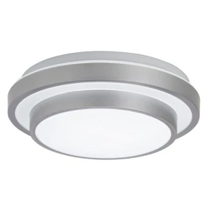 ELANA Srebrny/Biały LED 10W śr. 28 cm 3000K Plafon Brilliant G94214/70