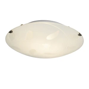 MELANIA Alabastrowy/Liście kwiatów LED 9W śr. 25 cm 3000K Lampa sufitowa Brilliant G98841/70