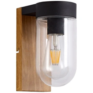 CABAR Brązowy E27 IP44 Kinkiet ścienny Brilliant 96372/76