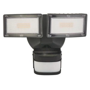 Duo 6556-PIR LED 36W Czujnik ruchu i zmierzchu Regulowane głowice Reflektor SU-MA 6556-PIR  