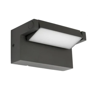 Rota Głowica regulowana LED Antracyt 10W IP54 Kinkiet zewnętrzny SU-MA RT-K100