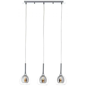 HADAN Przydymiony 3xE14 Lampa wisząca Brilliant 85573/20