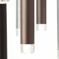 Lampa wisząca CEMBALO Srebrny | kawa | Brąz LED 16x4W Ściemnialna 3000K Brilliant G93730/20 | 4004353329647 lampynox noxbox www.lampynox.pl