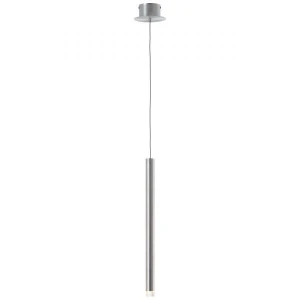 CEMBALO Srebrna LED 5W 3000K Lampa wisząca Brilliant G99115/21