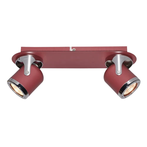 Spot April Czerwony 2xGU10 Rabalux 5038 | 5998250350387 lampynox noxbox www.lampynox.pl 1