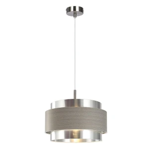 Basil Szary E27 Lampa wisząca Rabalux 5383