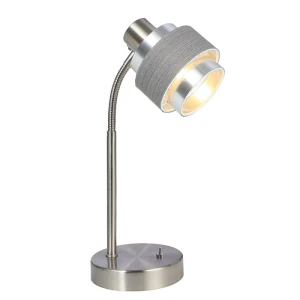 Basil Szary E14 Lampka stołowa Rabalux 5384