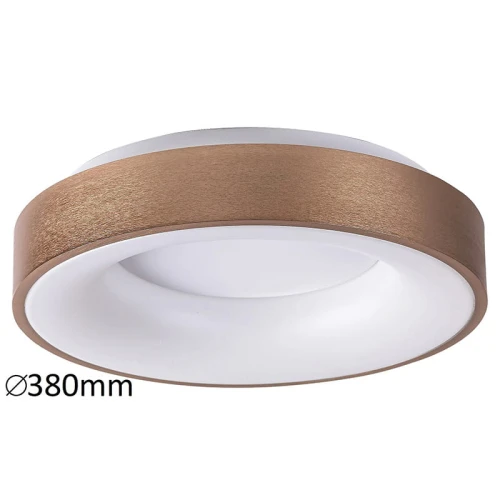 Lampa sufitowa Carmella Złota LED 30W 4000K Rabalux 5052 | 5998250350523 lampynox noxbox www.lampynox.pl