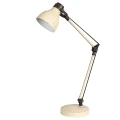 Lampa stołowa Carter Beżowa E14 Rabalux 6410 | 5998250364100 lampynox noxbox www.lampynox.pl