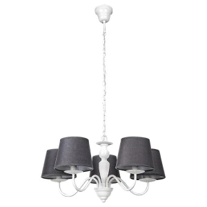 Flavio Popielata 5xE14 Lampa wisząca Rabalux 5480