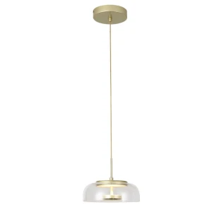 Lorell Złota LED 8W 3000K Lampa wisząca 