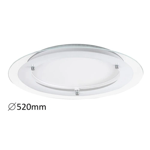 Lampa sufitowa Lorna Biała LED 22W 4000K Rabalux 3488 | 5998250334882 lampynox noxbox www.lampynox.pl
