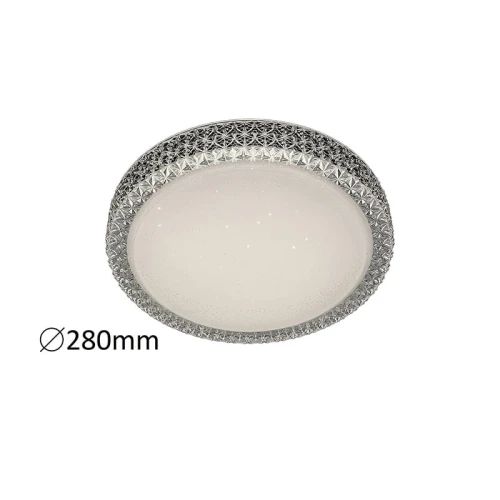 Plafon Lucilla LED 18W 4000K Rabalux 5326 | 5998250353265 lampynox noxbox www.lampynox.pl